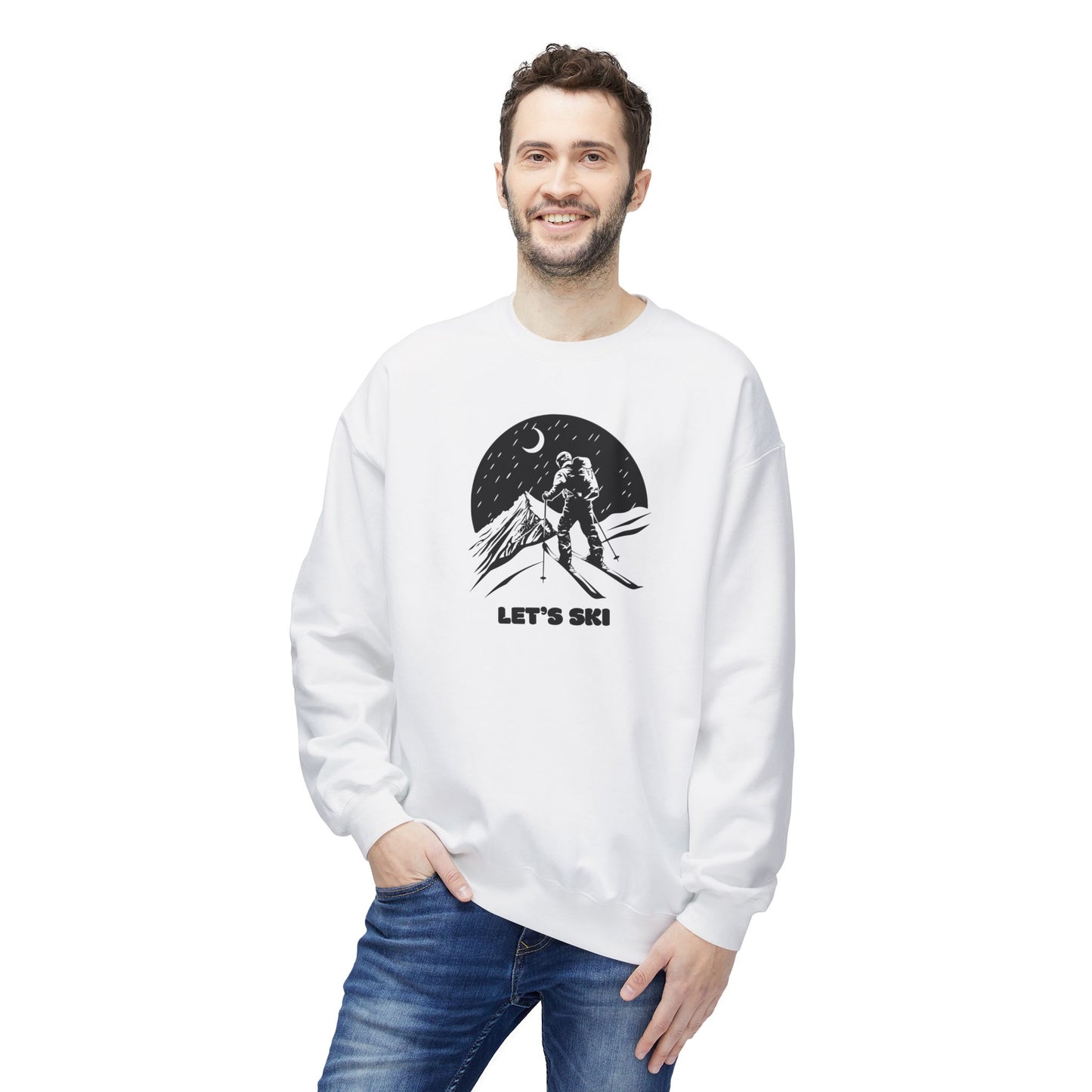 SKI SWEATSHIRT - LET'S SKI