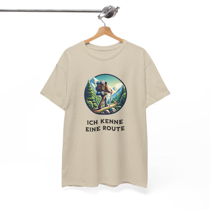 HIKING T-SHIRT - Ich kenne eine Route