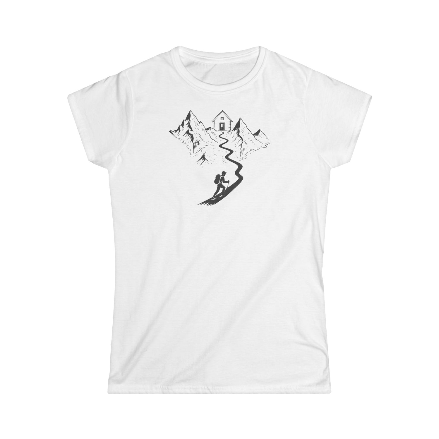 Berg T-Shirt - Berghütte (Damen)