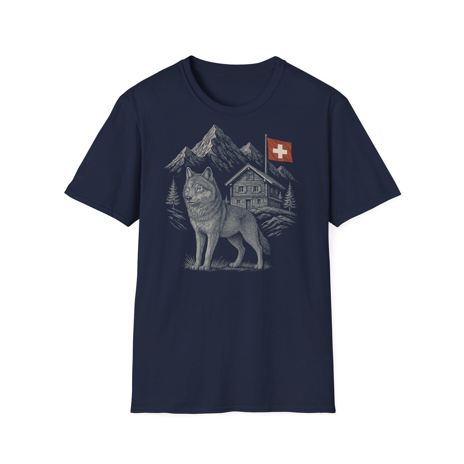 Berg T-Shirt - Wolf