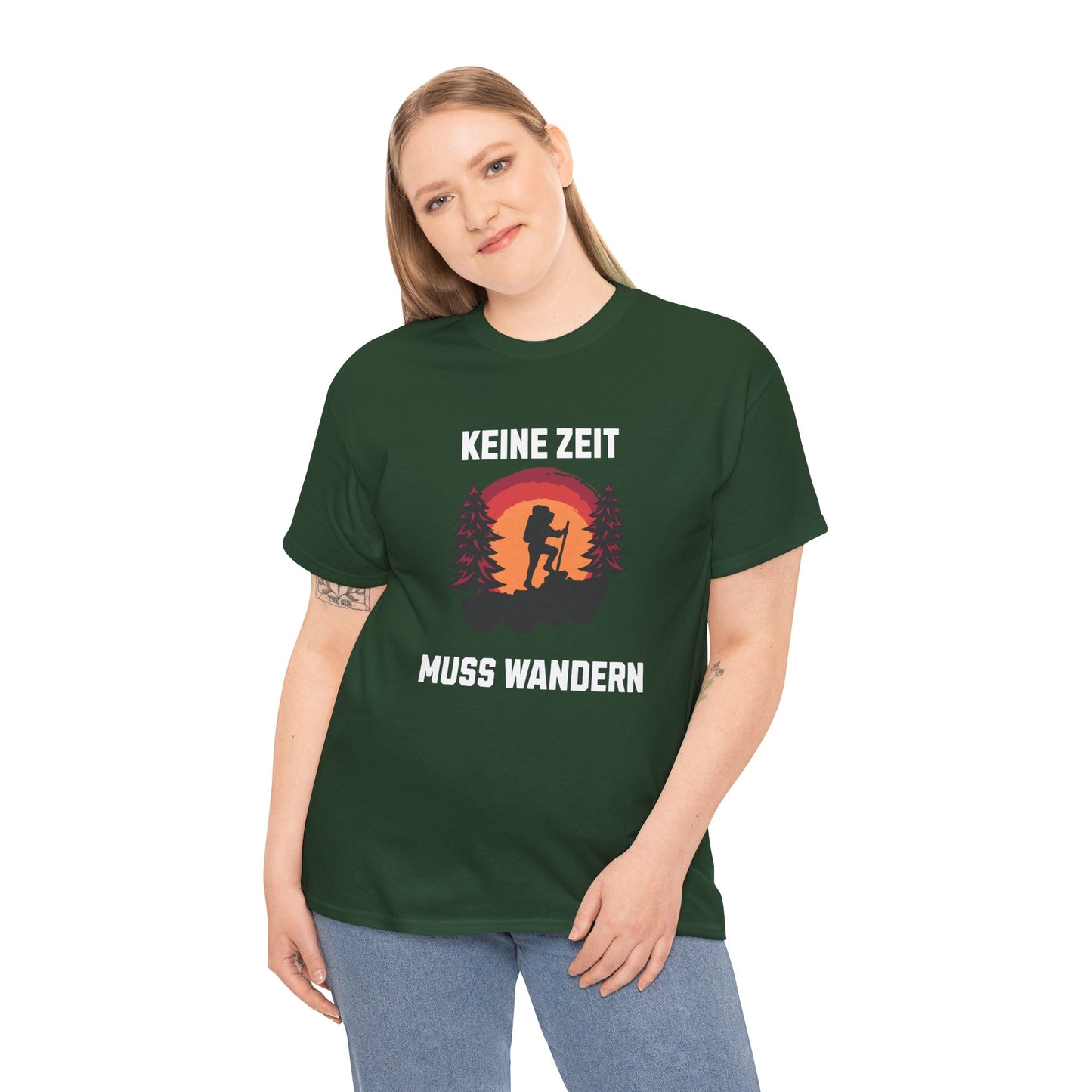 HIKING T-SHIRT - Keine Zeit, muss wandern