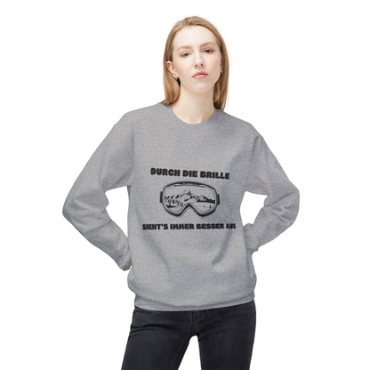 SKI SWEATSHIRT - Durch die Brille sieht's immer besser aus