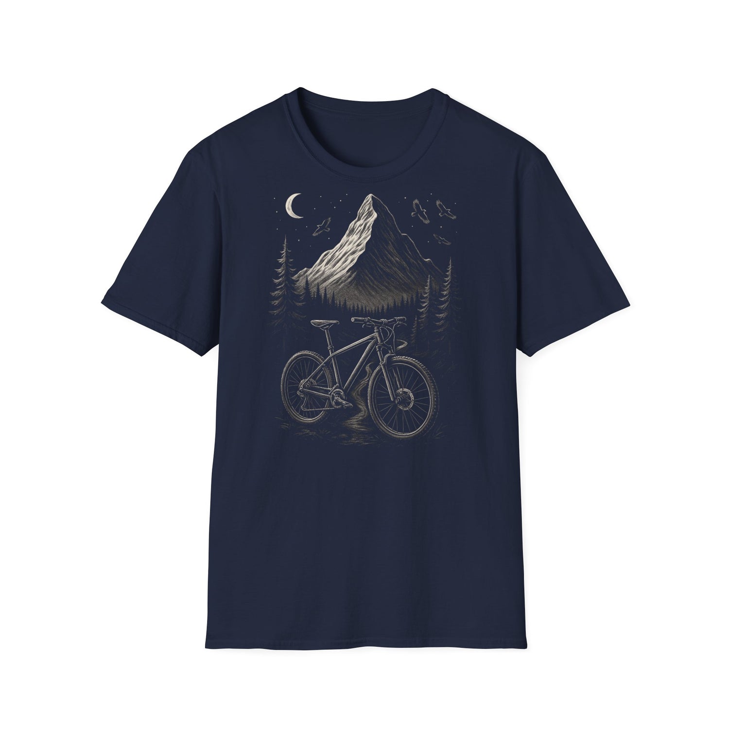 Berg T-Shirt - Fahrrad