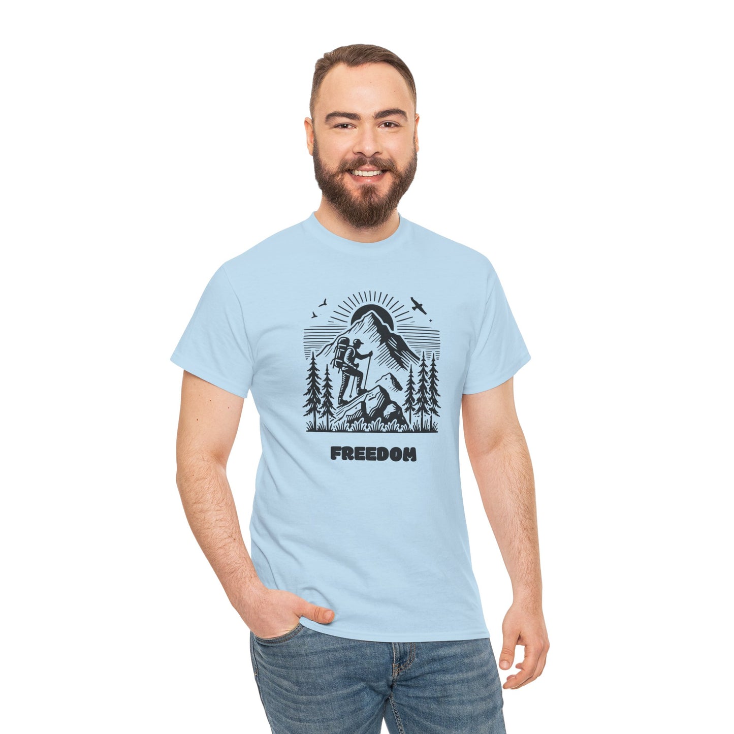 HIKING T-SHIRT - FREEDOM