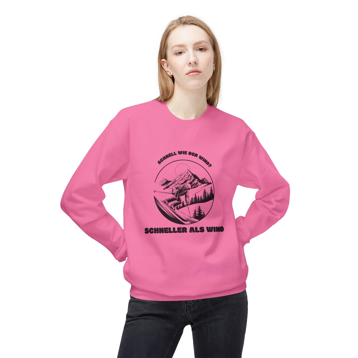 SKI SWEATSHIRT - Schnell wie der Wind? Schneller als der Wind