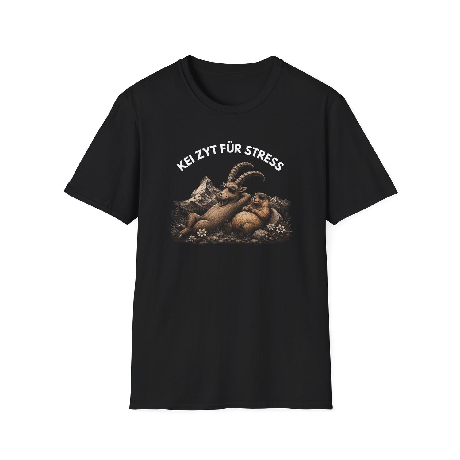 Berg T-Shirt - Kei Zyt für Stress 4