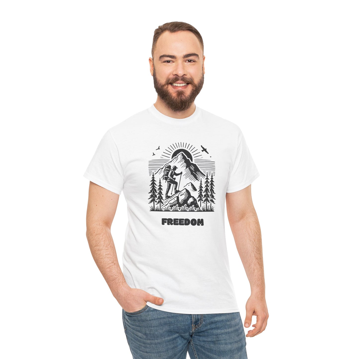 HIKING T-SHIRT - FREEDOM