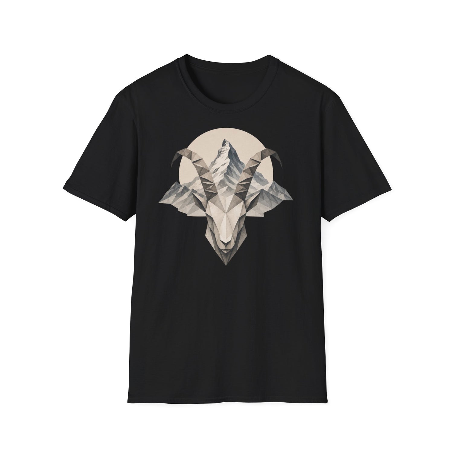 Berg T-Shirt - Steinbock (origami)