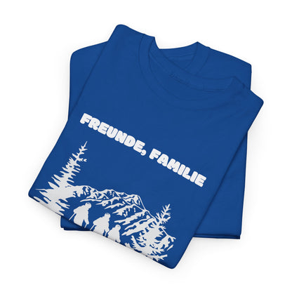 SKI T-Shirt - Freunde, Familie und SKI