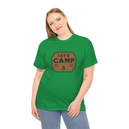 CAMPER T-SHIRT - LET'S CAMP