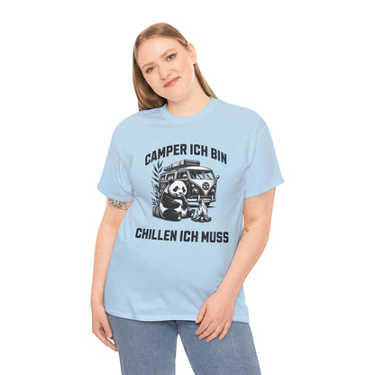 CAMPER T-SHIRT - Camper ich bin, chillen ich muss 2