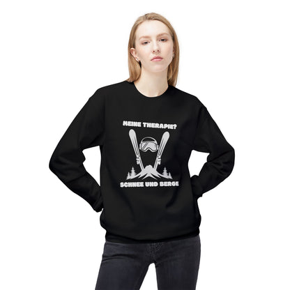 SKI SWEATSHIRT - Meine Therapie? Schnee und Berge