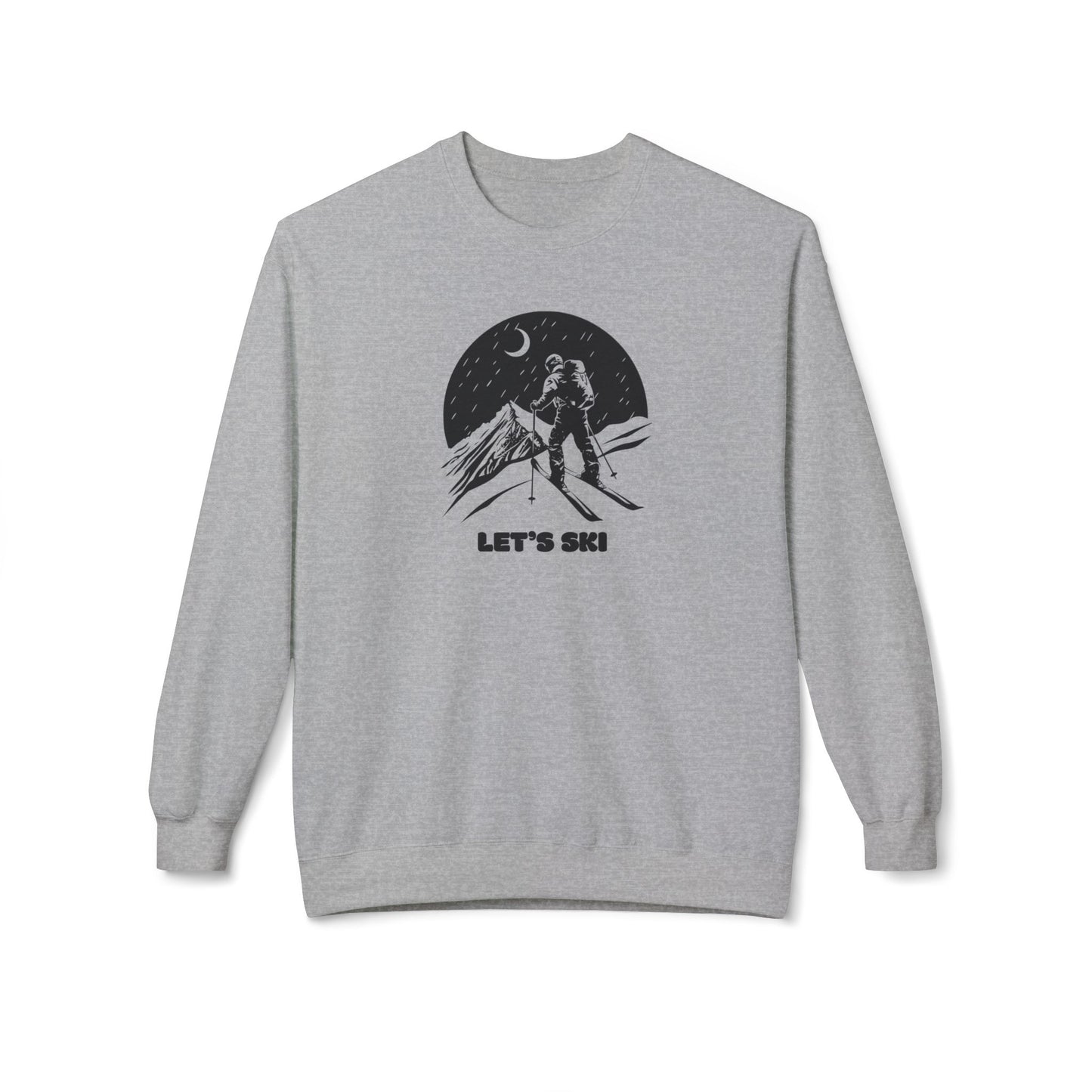 SKI SWEATSHIRT - LET'S SKI