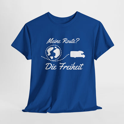 Camper T-Shirt - Meine Route? Die Freiheit