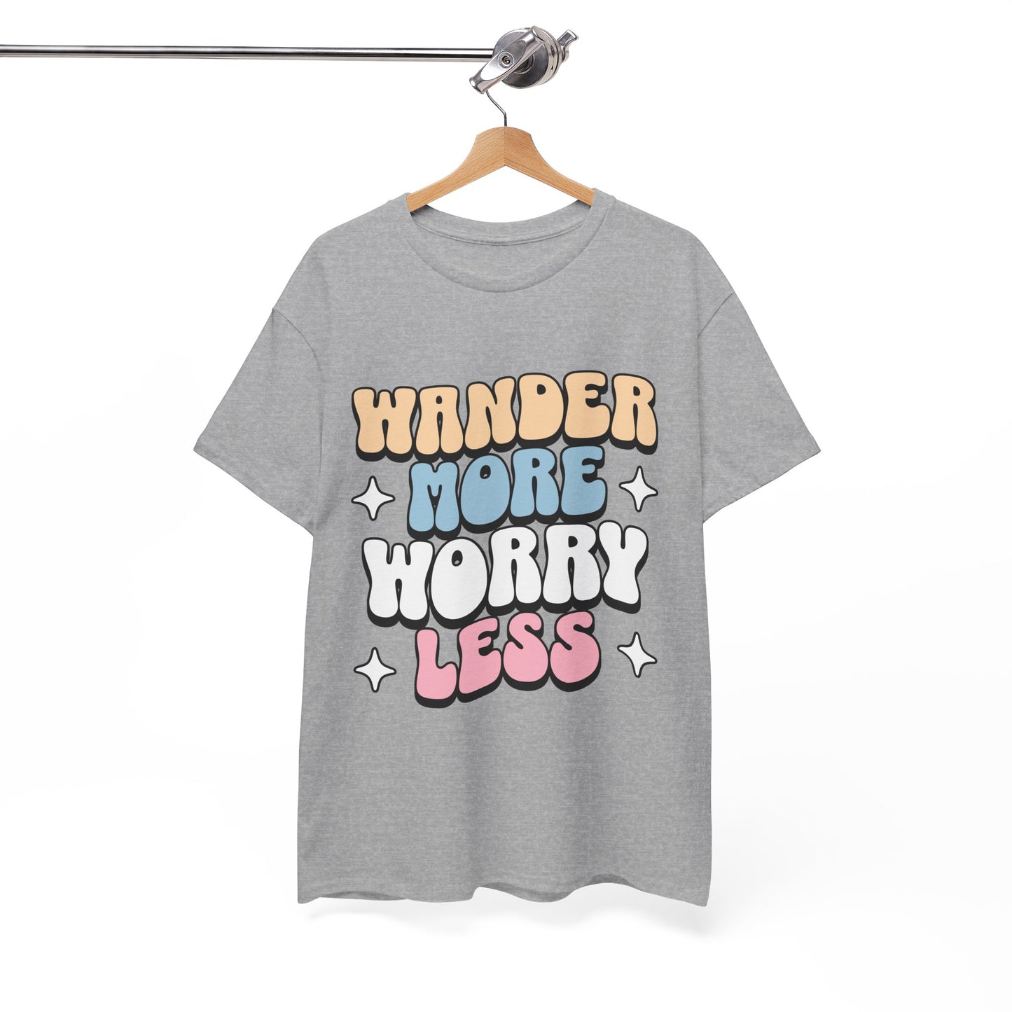 HIKING T-SHIRT - Wander more, worry less