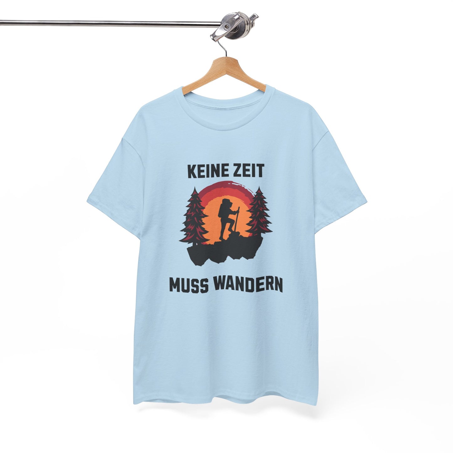 HIKING T-SHIRT - Keine Zeit, muss wandern