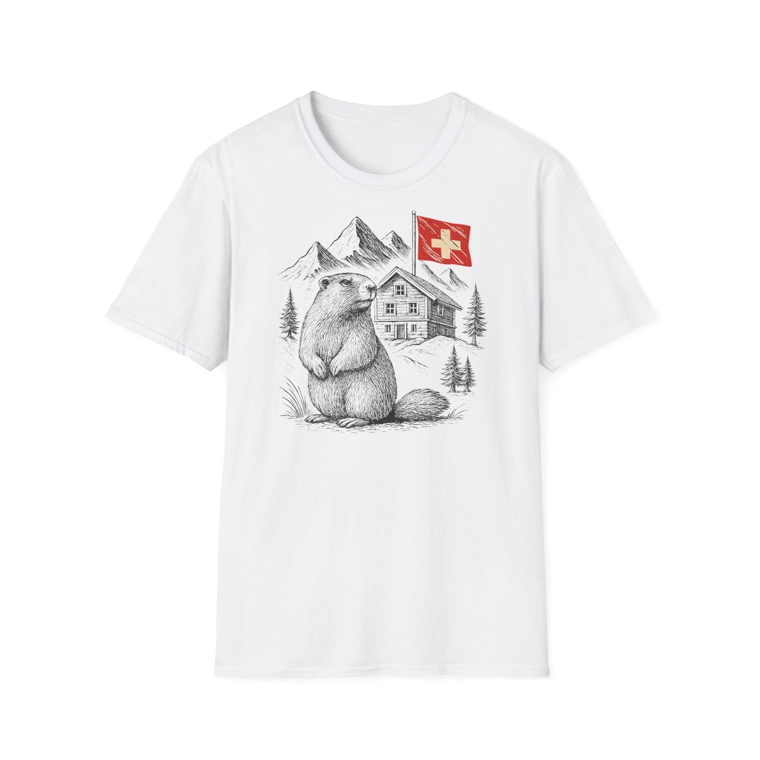 Berg T-Shirt - Murmeltier