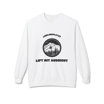 SKI SWEATSHIRT - Lieblingsplatz? Lift mit Aussicht