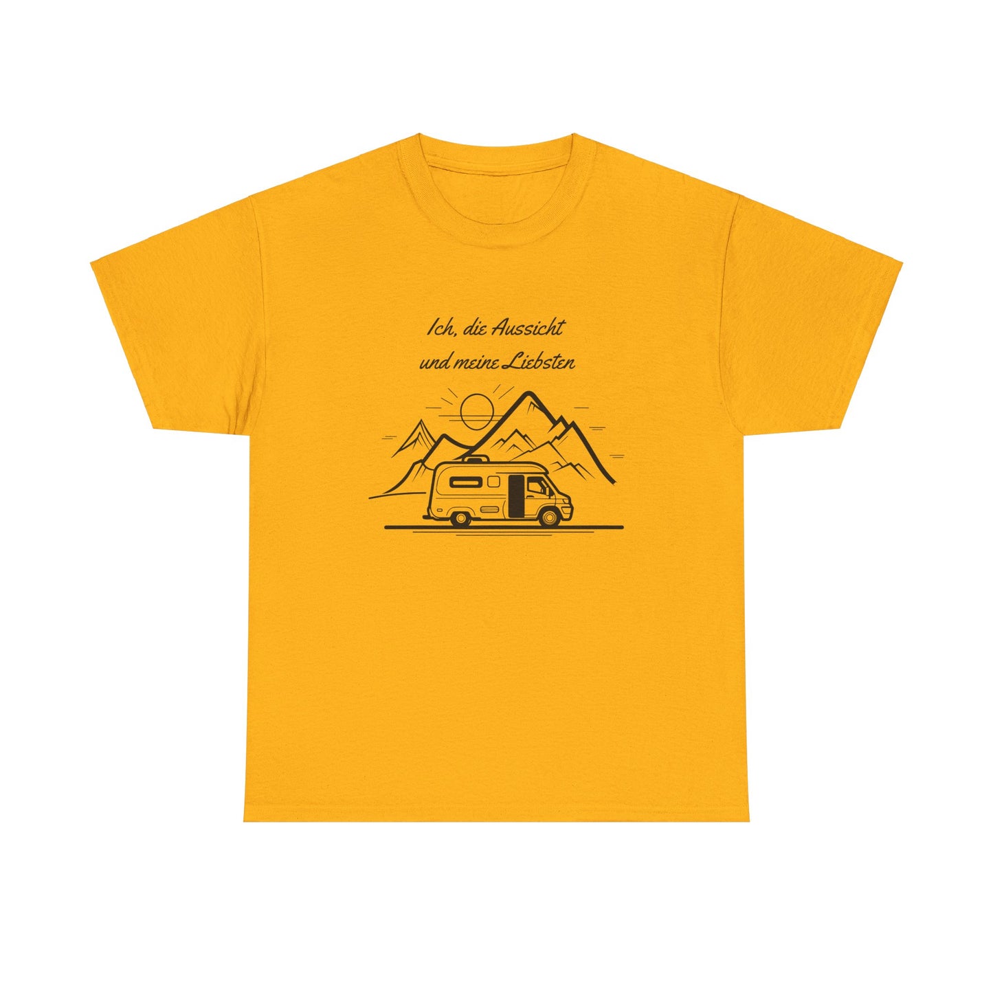 Camper T-Shirt - Ich, die Aussicht und meine Liebsten