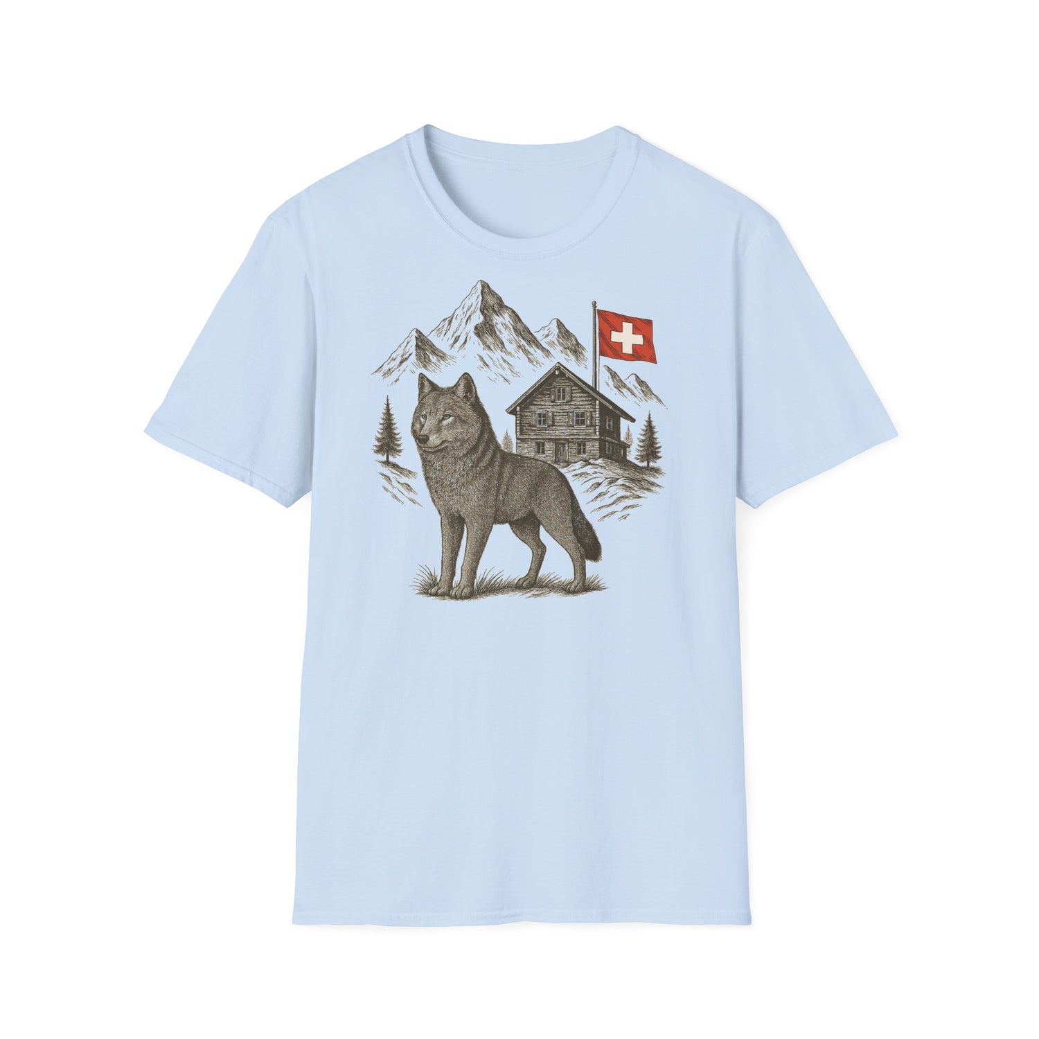 Berg T-Shirt - Wolf