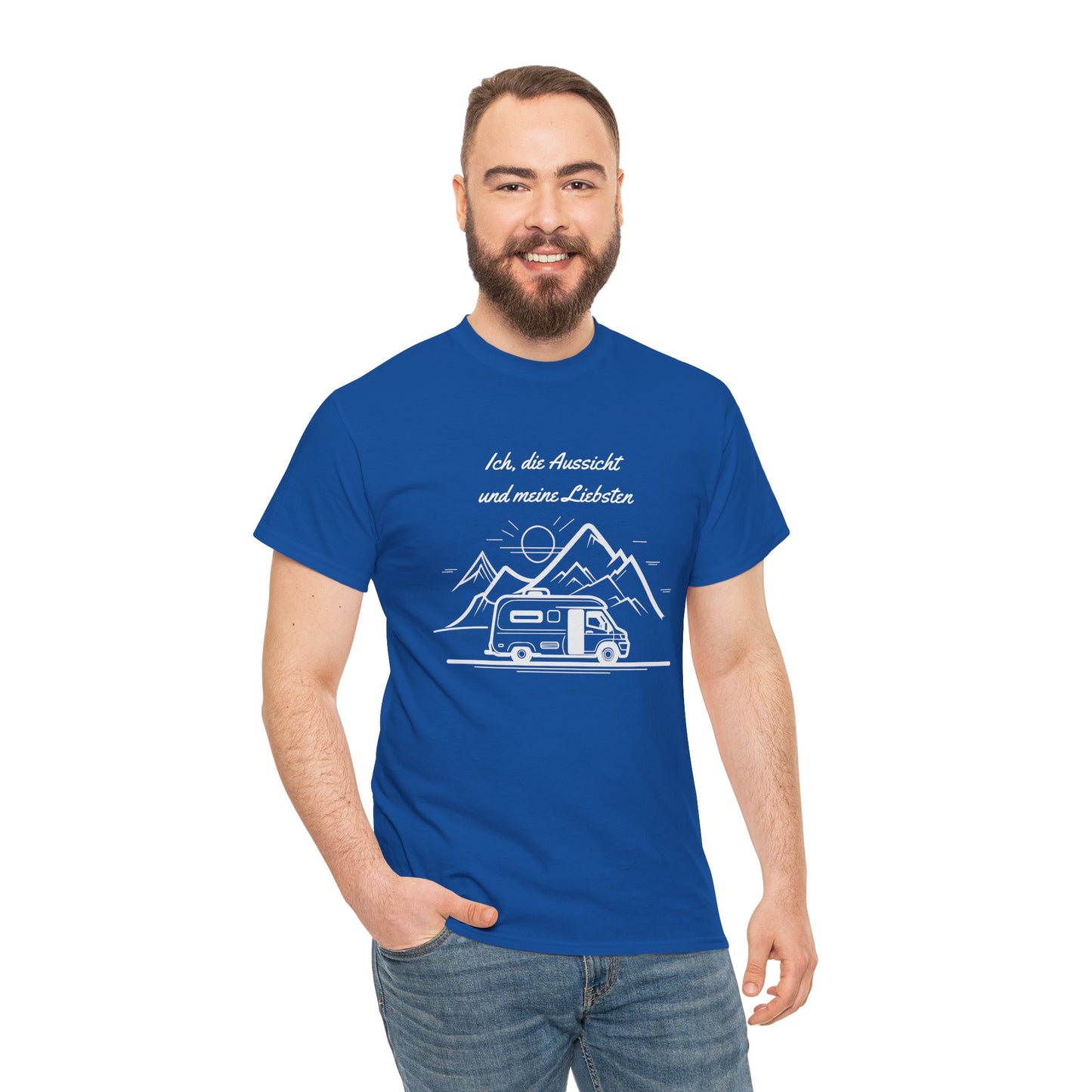 Camper T-Shirt - Ich, die Aussicht und meine Liebsten