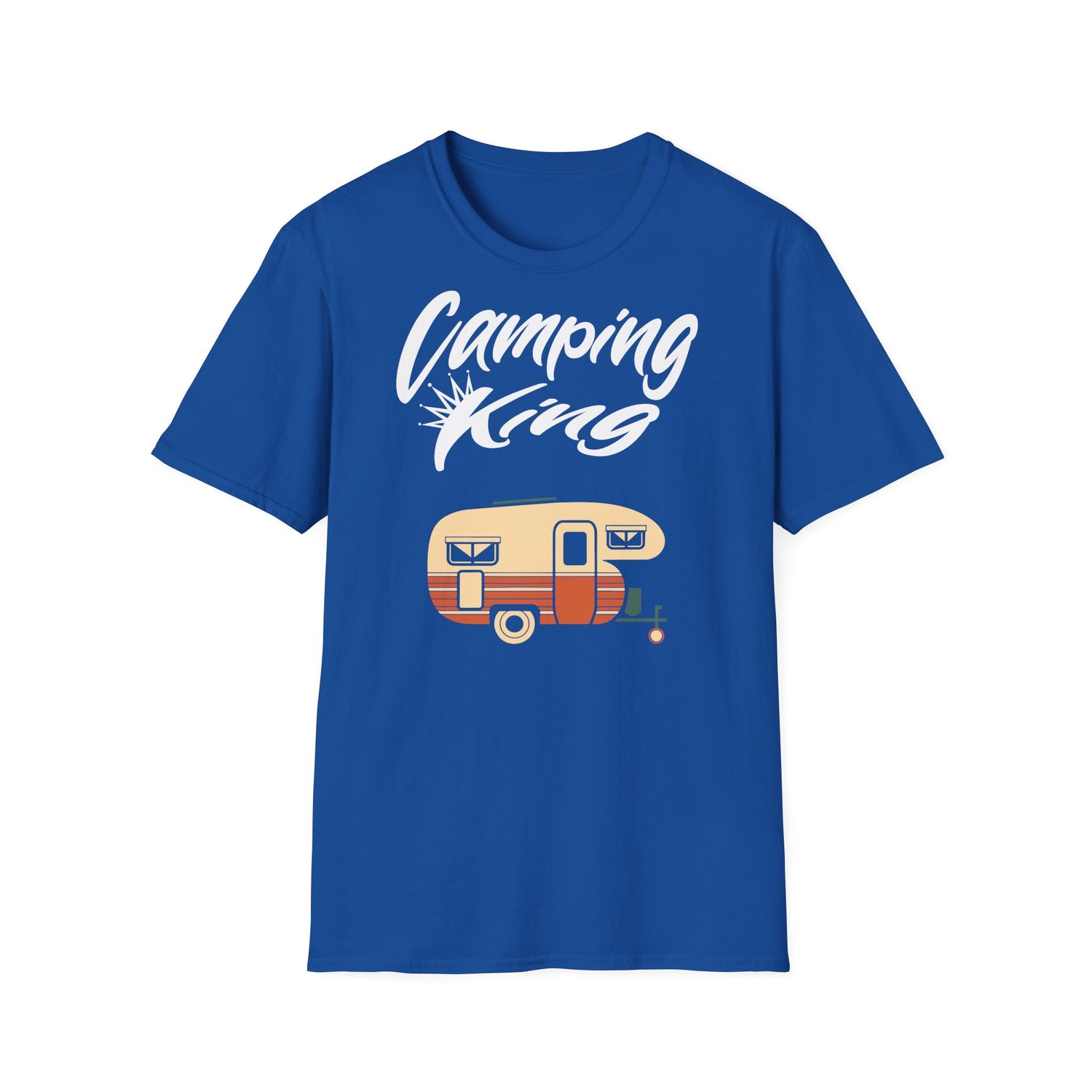 Camping T-Shirt - Camping King (Wohnwagen)