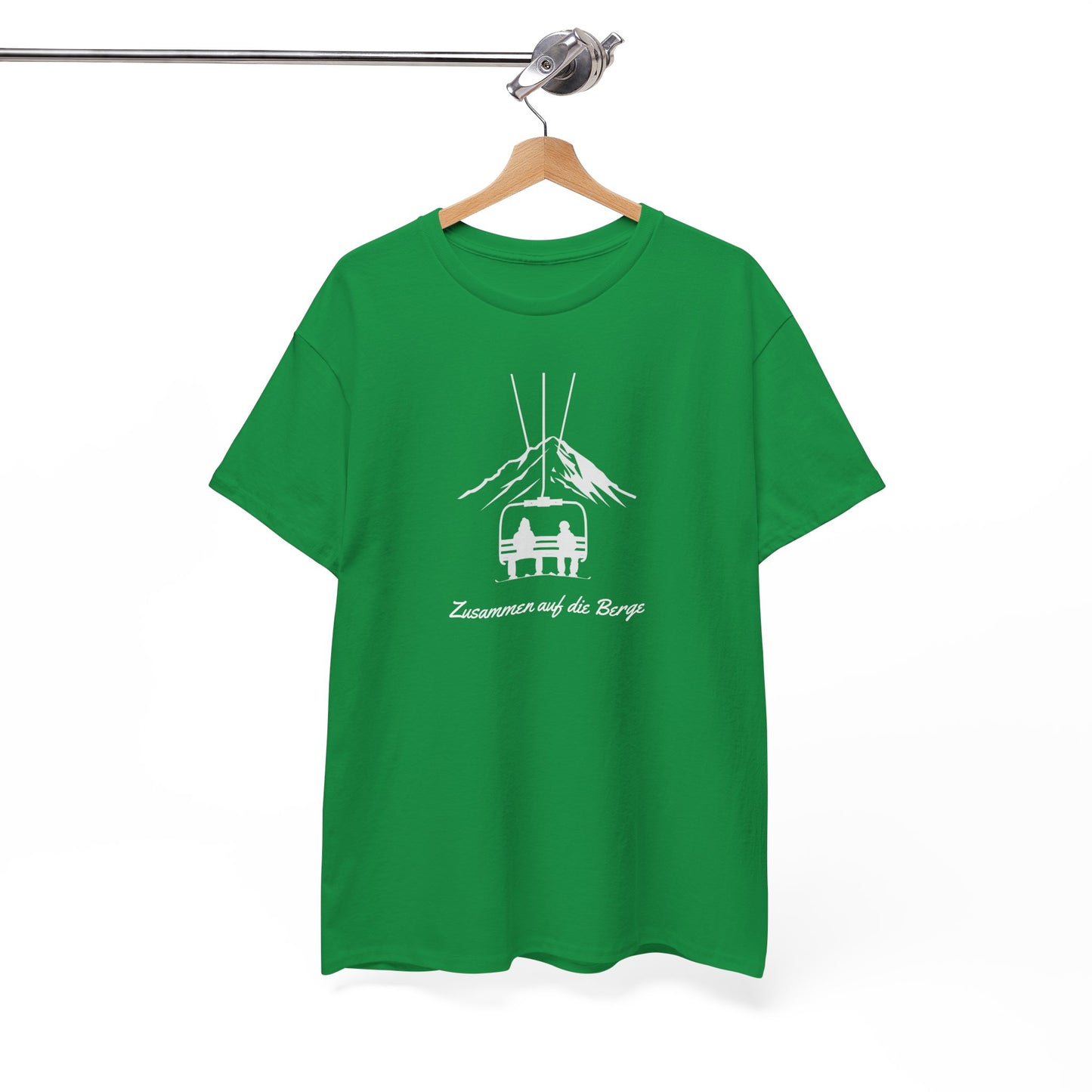 Ski T-Shirt - zusammen auf die Berge