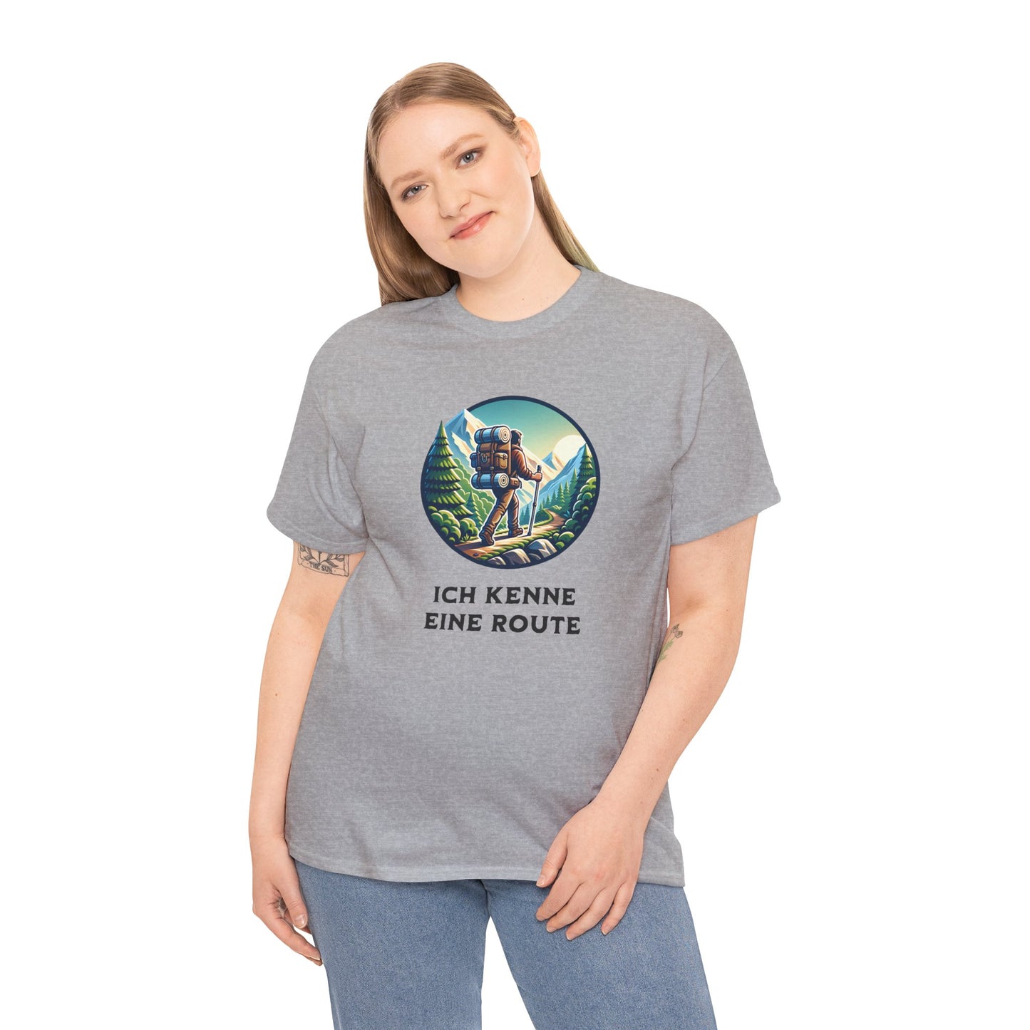 HIKING T-SHIRT - Ich kenne eine Route