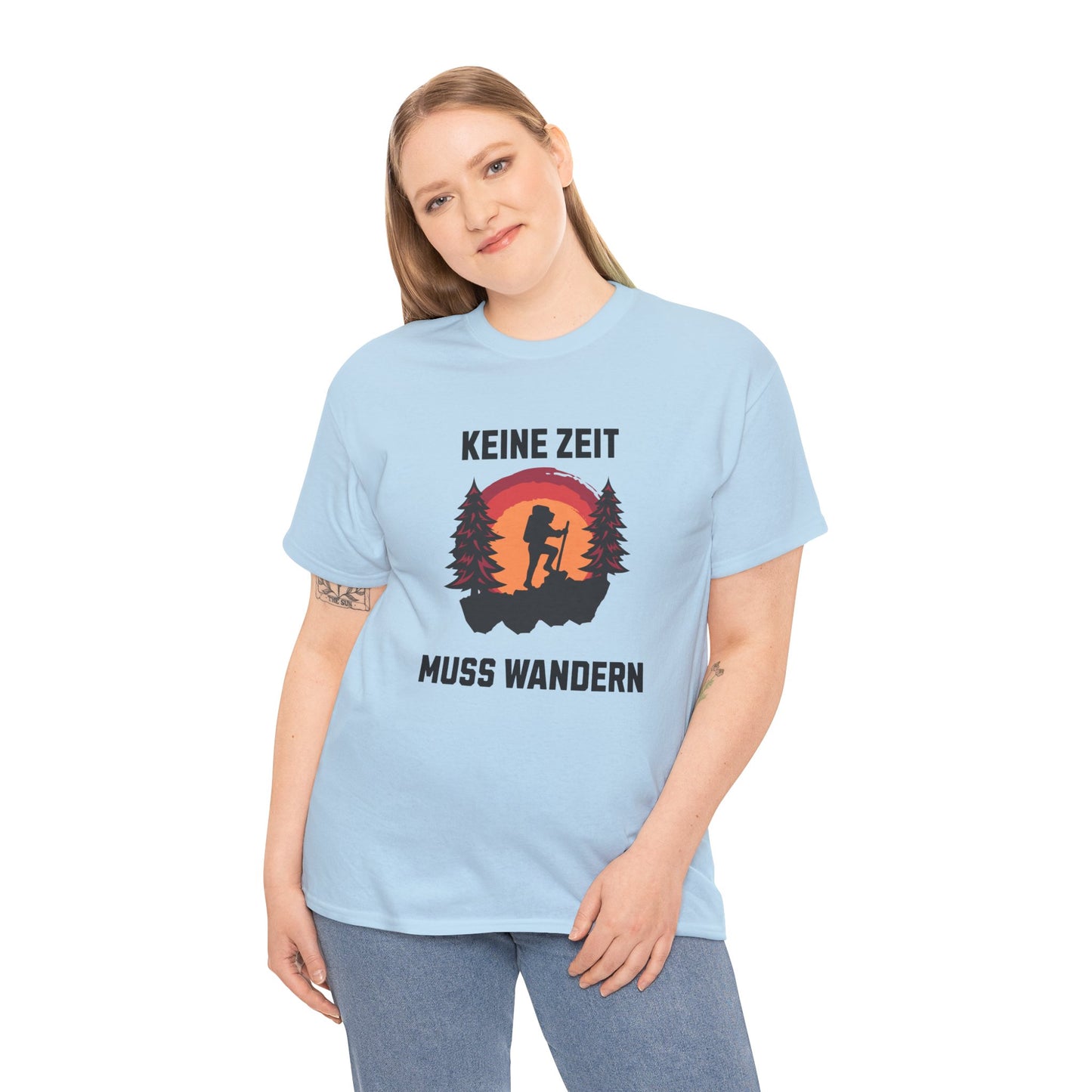 HIKING T-SHIRT - Keine Zeit, muss wandern