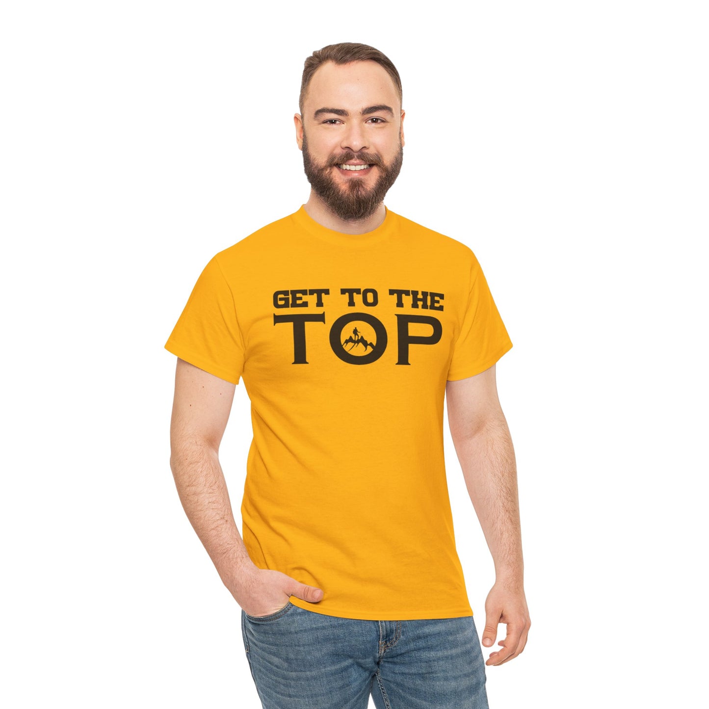 HIKING T-SHIRT - GET TO THE TOP