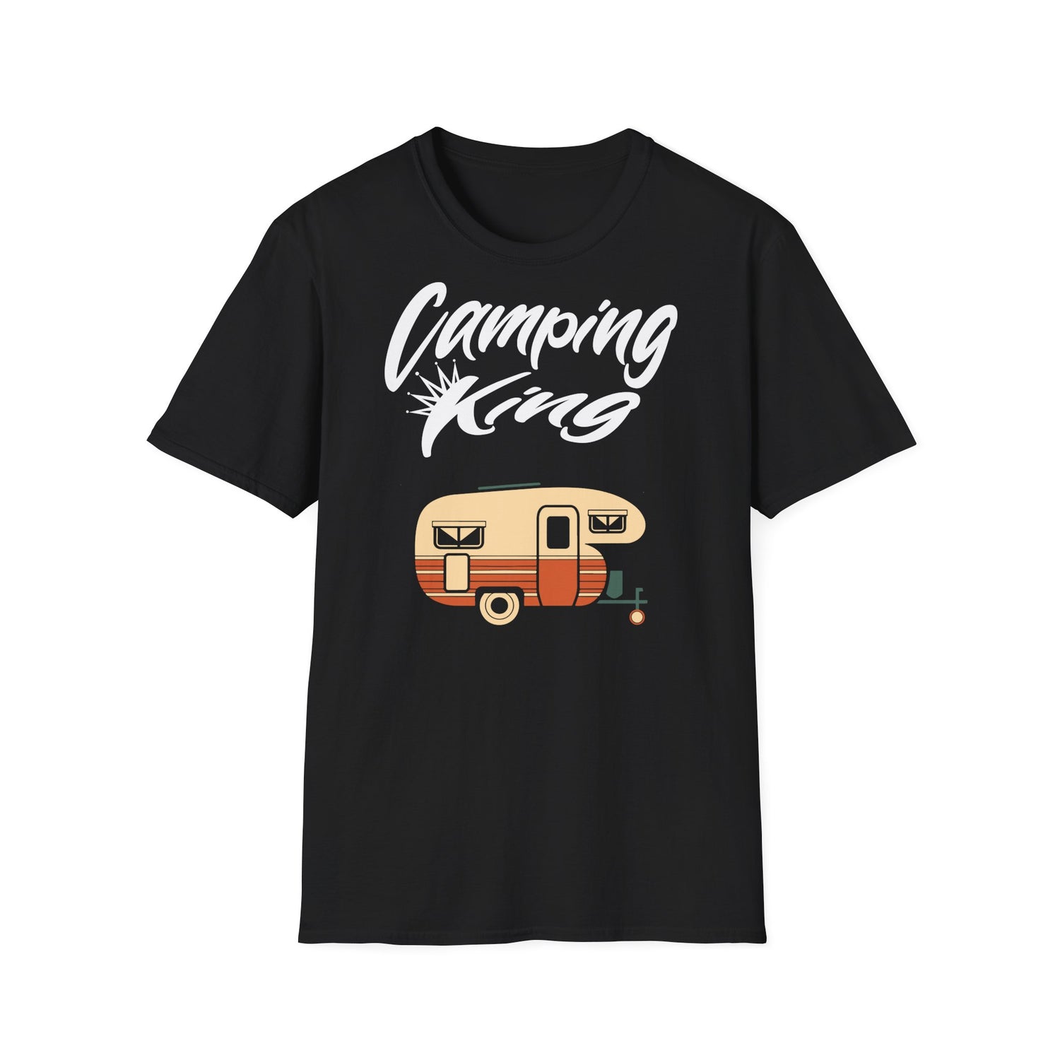 Camping T-Shirt - Camping King (Wohnwagen)