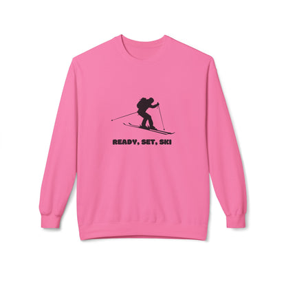 SKI SWEATSHIRT - READY, SET, SKI