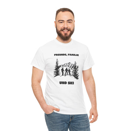 SKI T-Shirt - Freunde, Familie und SKI