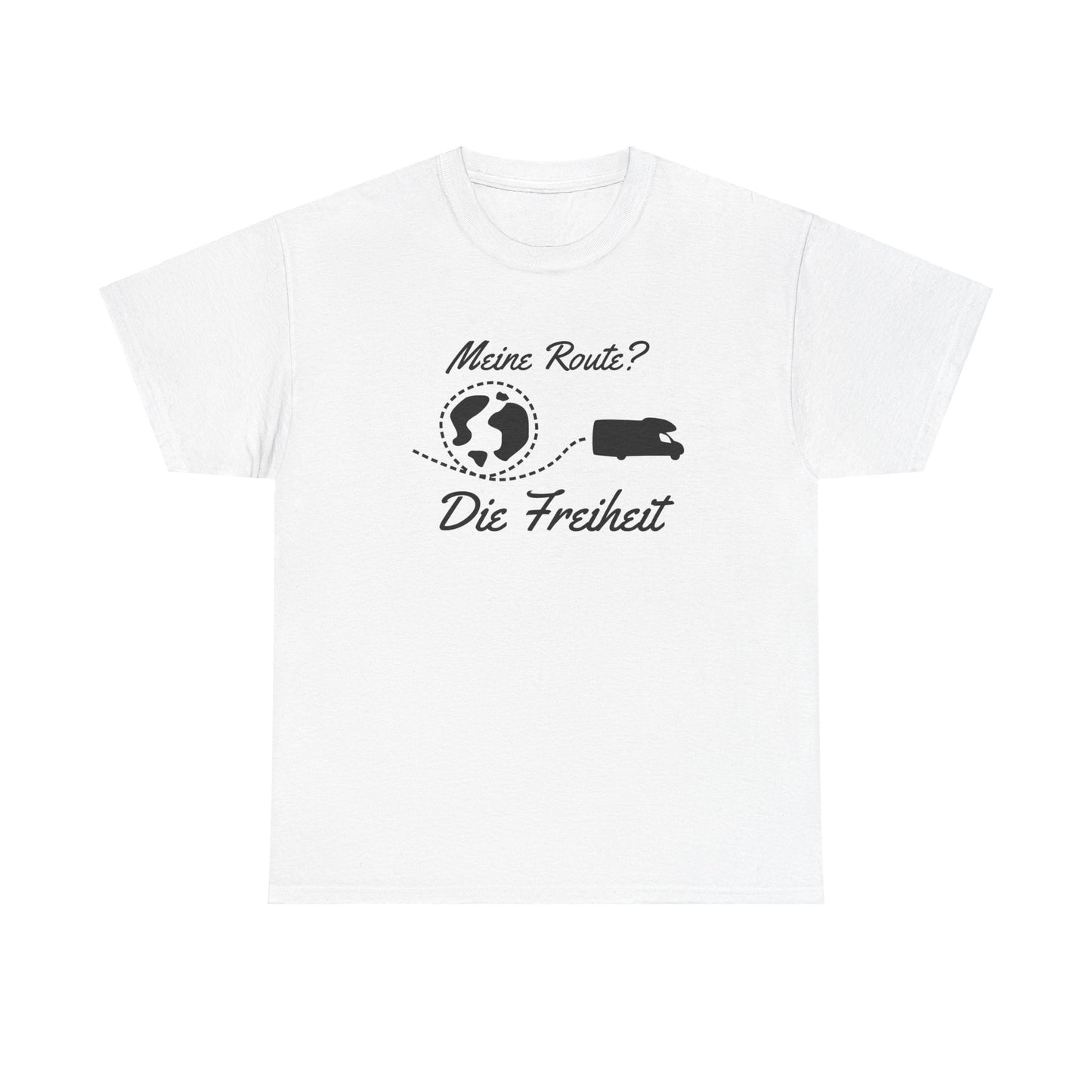 Camper T-Shirt - Meine Route? Die Freiheit