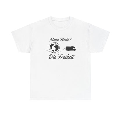 Camper T-Shirt - Meine Route? Die Freiheit