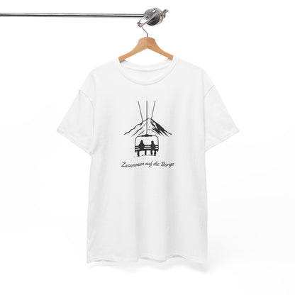 Ski T-Shirt - zusammen auf die Berge