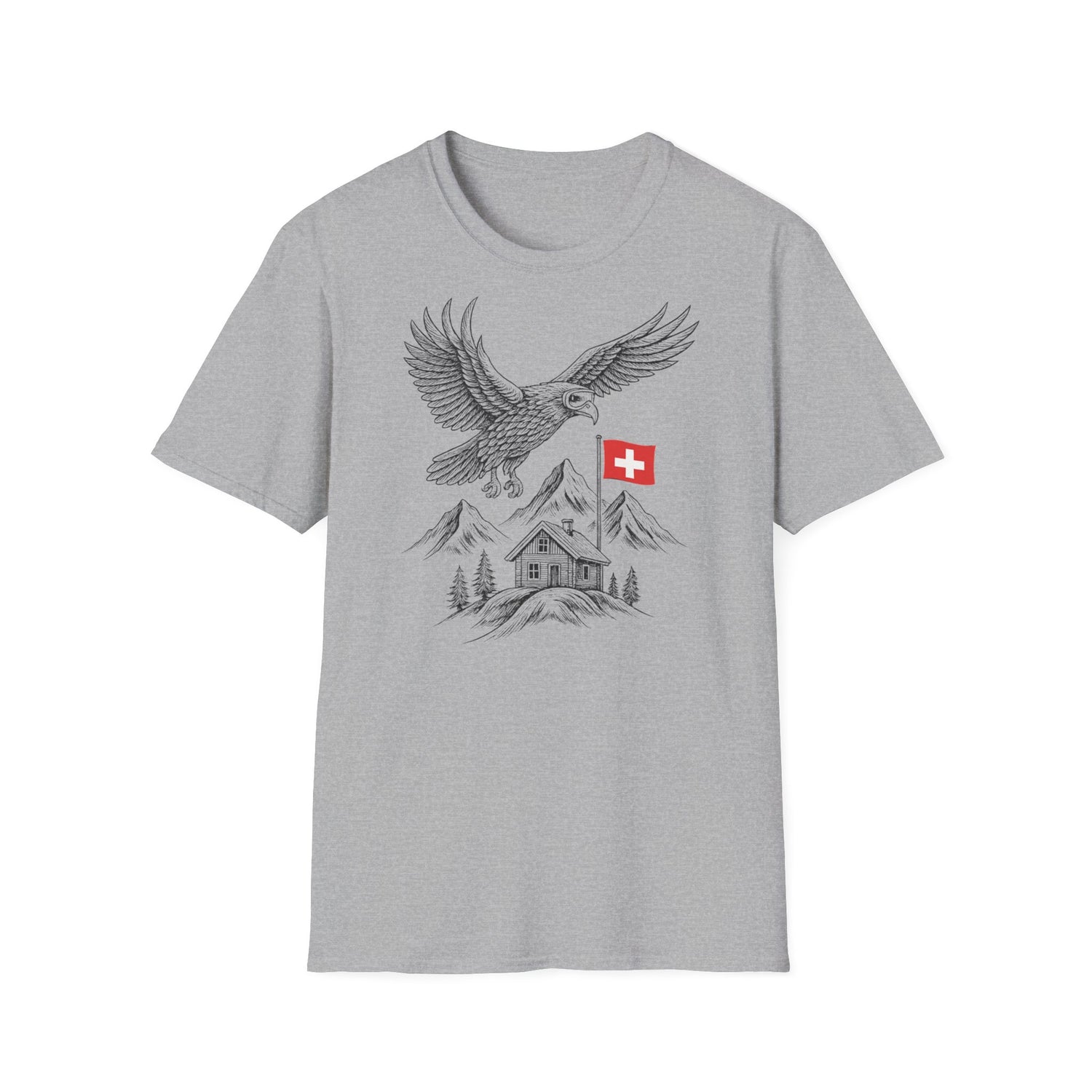 Berg T-Shirt - Adler (skibrille)