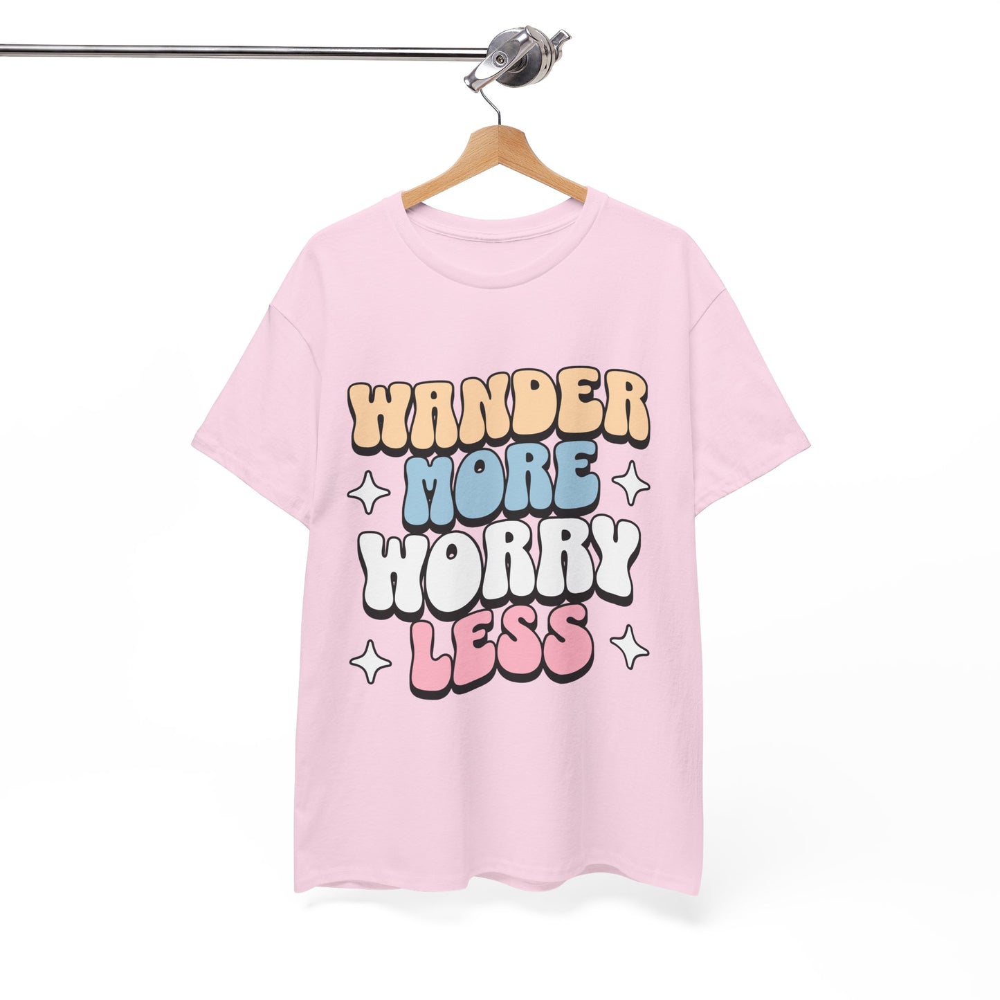 HIKING T-SHIRT - Wander more, worry less