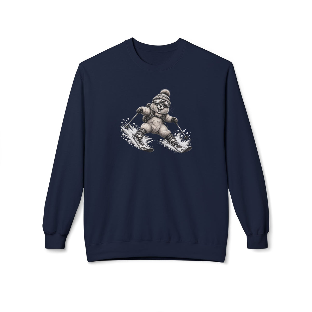Berg T-Shirt - Murmeli auf SKI