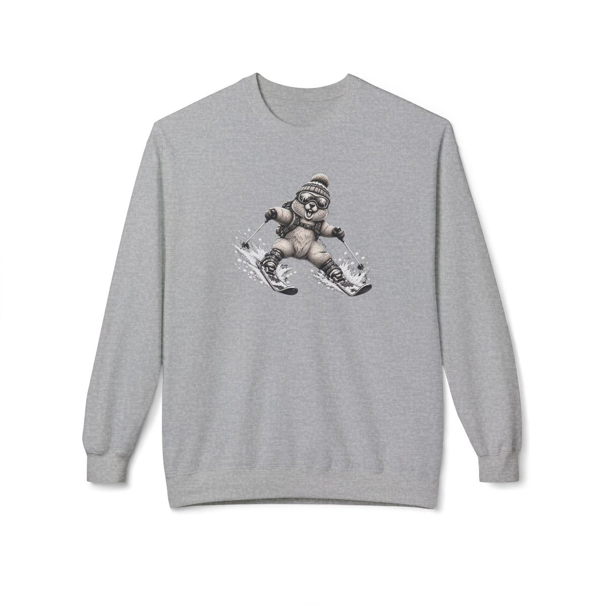 Berg T-Shirt - Murmeli auf SKI