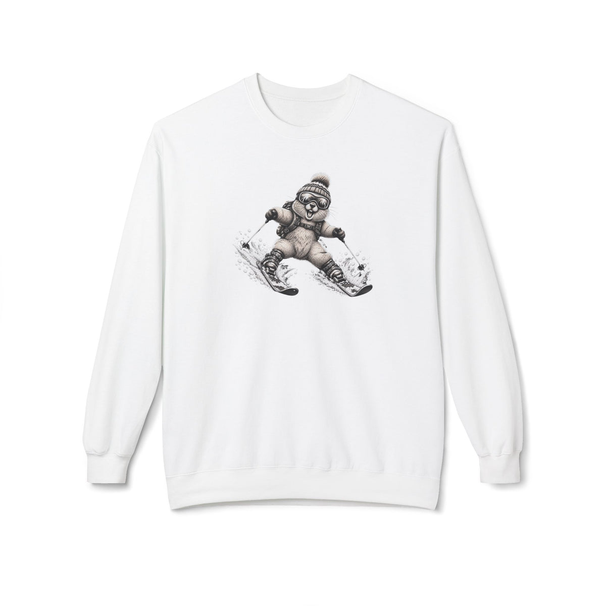 Berg T-Shirt - Murmeli auf SKI