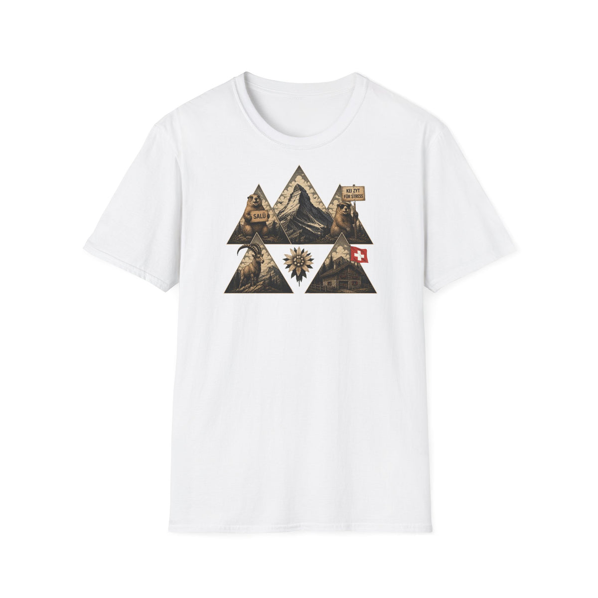 Berg T-Shirt - Kei Zyt für stress 3