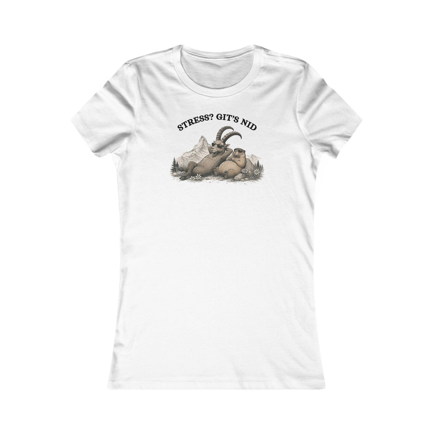 Berg T-Shirt - Stress? Git's Nid