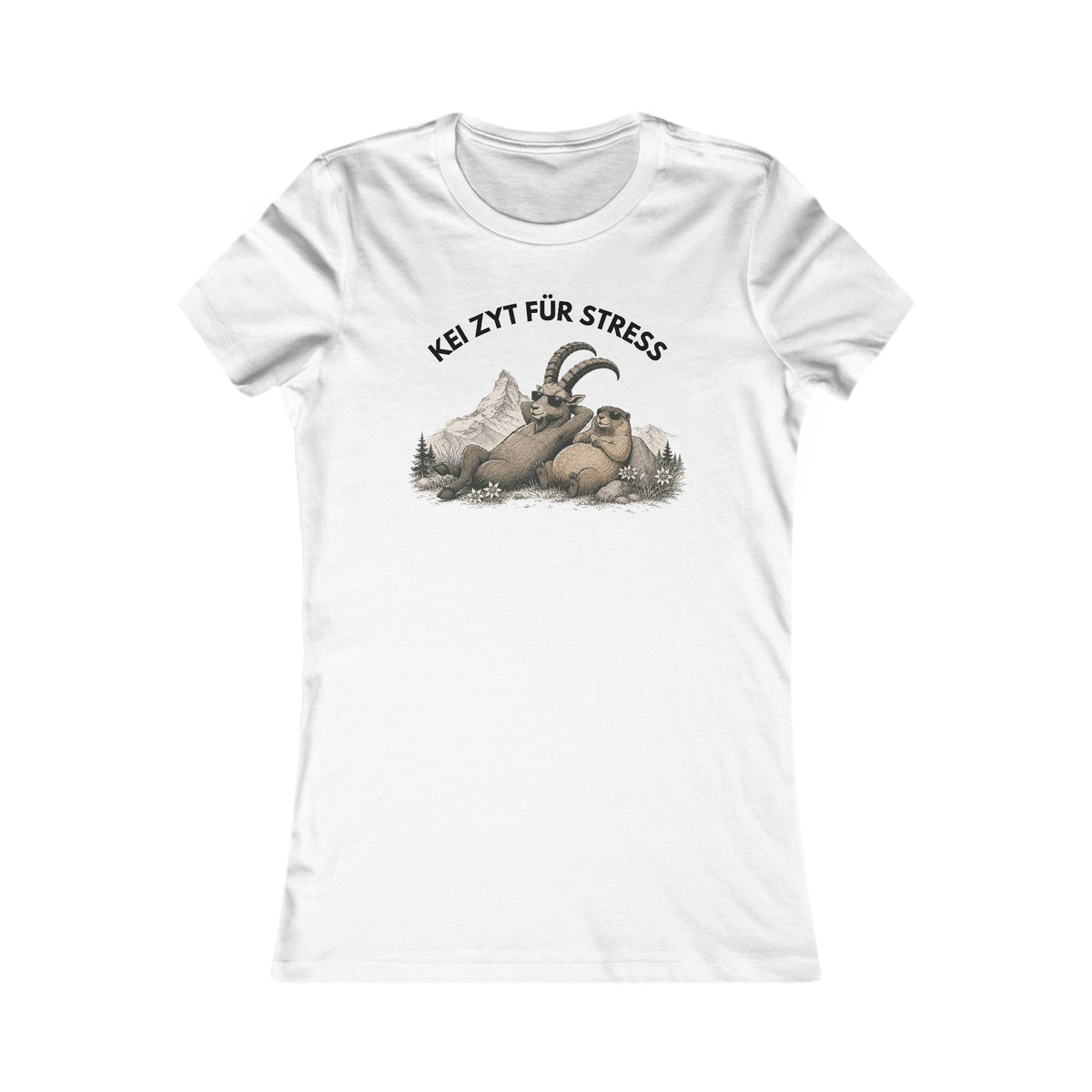 Berg T-Shirt - Kei Zyt für Stress 4